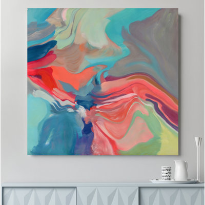 Abstract Melody Painting Canvas by Irena Orlov