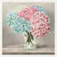 "Fleurs et vases blanc II" par Remy Dellal - reproduction sur toile tendue-911056172-816517119-816517116