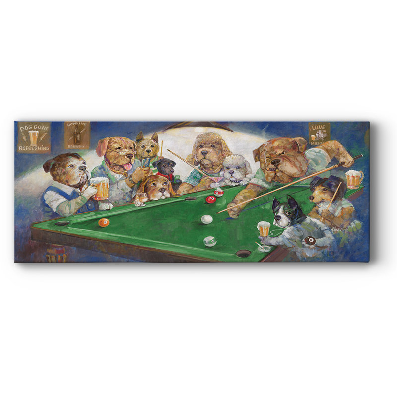 Chiens de piscine, H 24 po x l 60 po x P 1,5 po