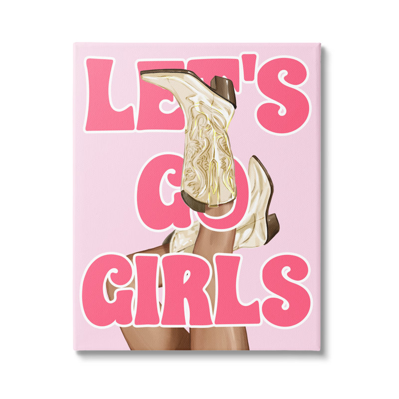 «Let Go Girls Cowgirl» par Ziwei Li, H 40 po x l 30 po x P 1,5 po