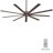 72" Xtreme 9 - Blade Standard Ceiling Fan with Remote Control-14821396