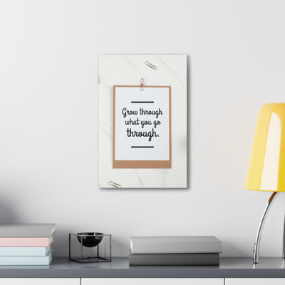 No Frame Print on Canvas