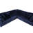 5 Piece Modular Sectional Sofa  With 5/Pillow (Sectional)