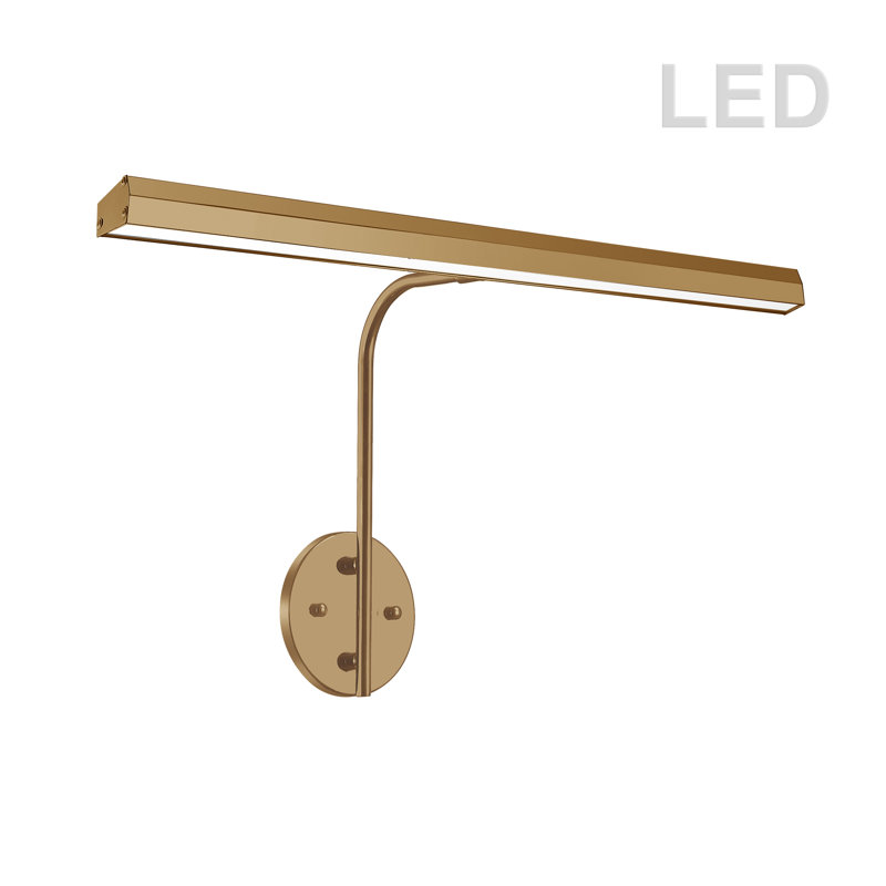Display/Exhibit Picture Light, Aged Brass