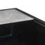 Évier de cuisine encastré en granite à quartz 33 pouces Ruvati noir mat --63646569