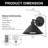 2 Pack Brass Wall Sconce Bell Shape RGB Dimmable-1589498597
