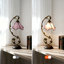 Lampe de table style Tiffany Flora