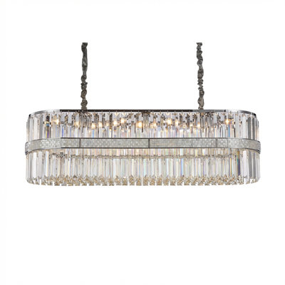 Spectra 15-Light Rectangular Chandelier