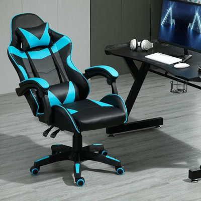 Inbox Zero Adjustable Swiveling PC & Racing Game Chair