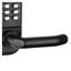 Serrure de porte d'entrée mécanique sans clé - Serrure à pêne dormant double face en alliage de zinc imperméable pour portail extérieur, garage et cour