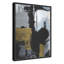 «24K Abstraction - Floater Frame», reproduction d'art sur toile-46817521-46817524