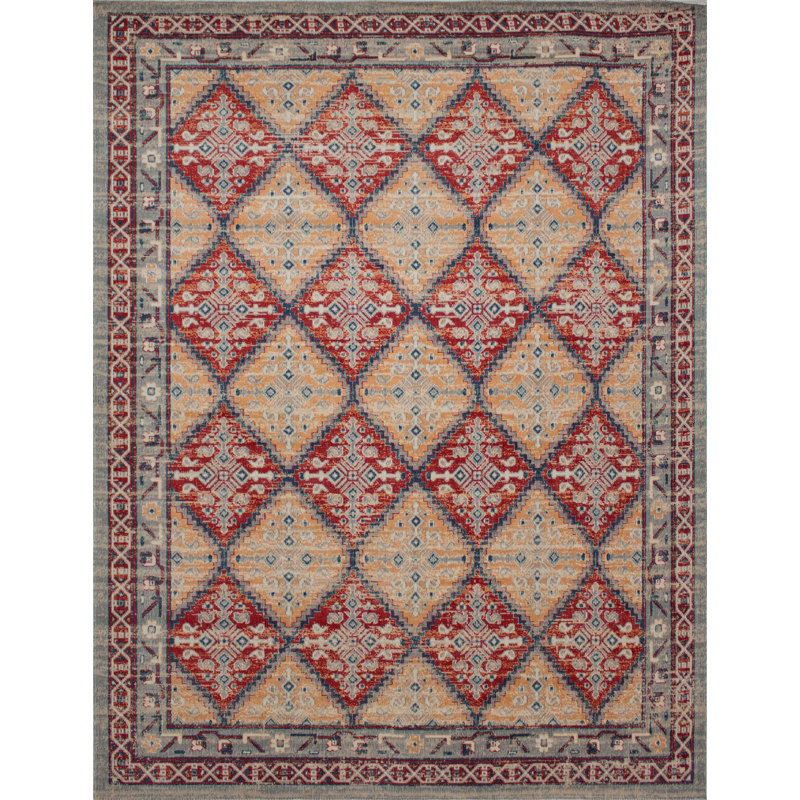 Shantae Indoor Rug, Rectangle 4'2" x 6'