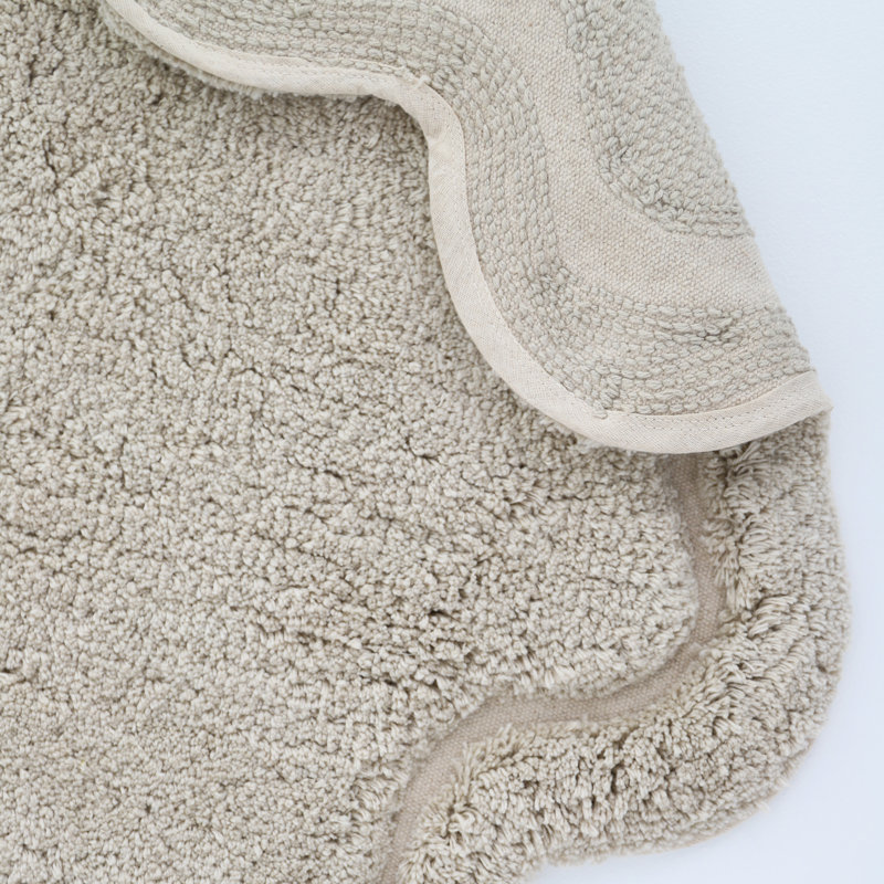 TAPIS DE LIN DOUX AVRIL