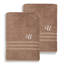 Ensemble de serviettes de bain 1 pièce en coton turc Denzi-926974141-926974119