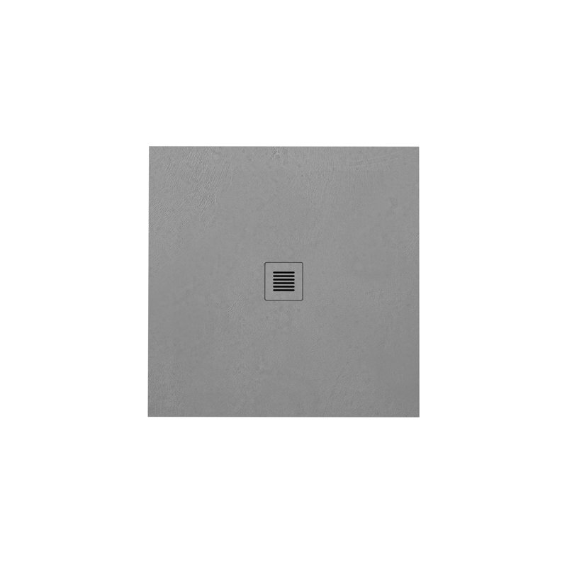 Base de douche 36 x 36 Feel Collection, Gris béton