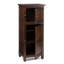 Armoire en bois avec glacière Portland