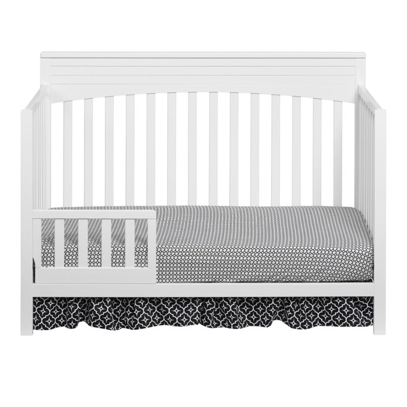 Snow White Solid Wood Toddler Bed Guard Rail