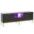 Kruszewski 55" Fluted TV Stand for 60 Inch TV, Glossy Media Console with Wave Pattern Buffet Cabinet-1188275257