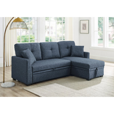 Modular Sleeper Sectional Sofa With Storage