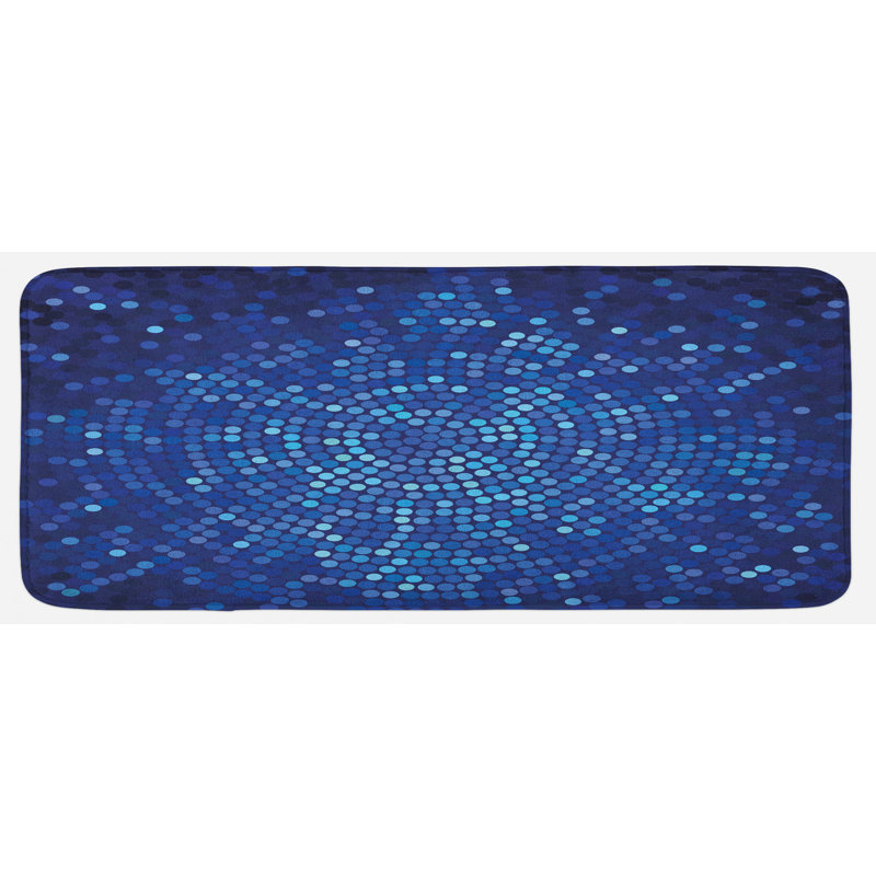 Tapis de cuisine abstrait