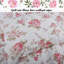 Ensemble de courtepointe réversible 100% coton 3 pièces rose / blanc-315816495