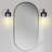 Edern Steel Armed Sconce-255532654