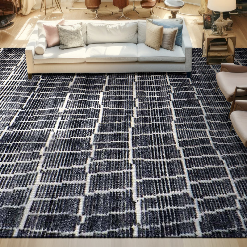 Geometric Area Rug, Rectangle 2' x 3'