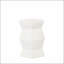 13" x 16.75" Glazed Ceramic Drum Stool - Indoor/Outdoor Side Table - Accent Garden Stool