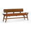 Banc en cuir Mylas