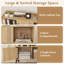 81cm H x 120cm W Metal Bookcase