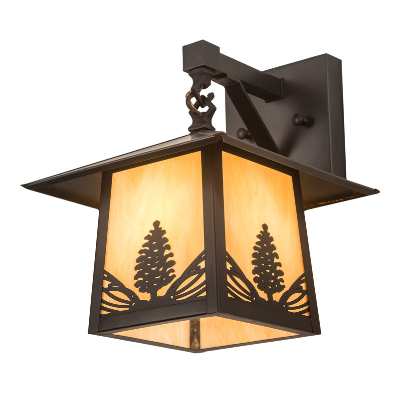 Mountain Pine 1 - Light Outdoor Wall Lantern