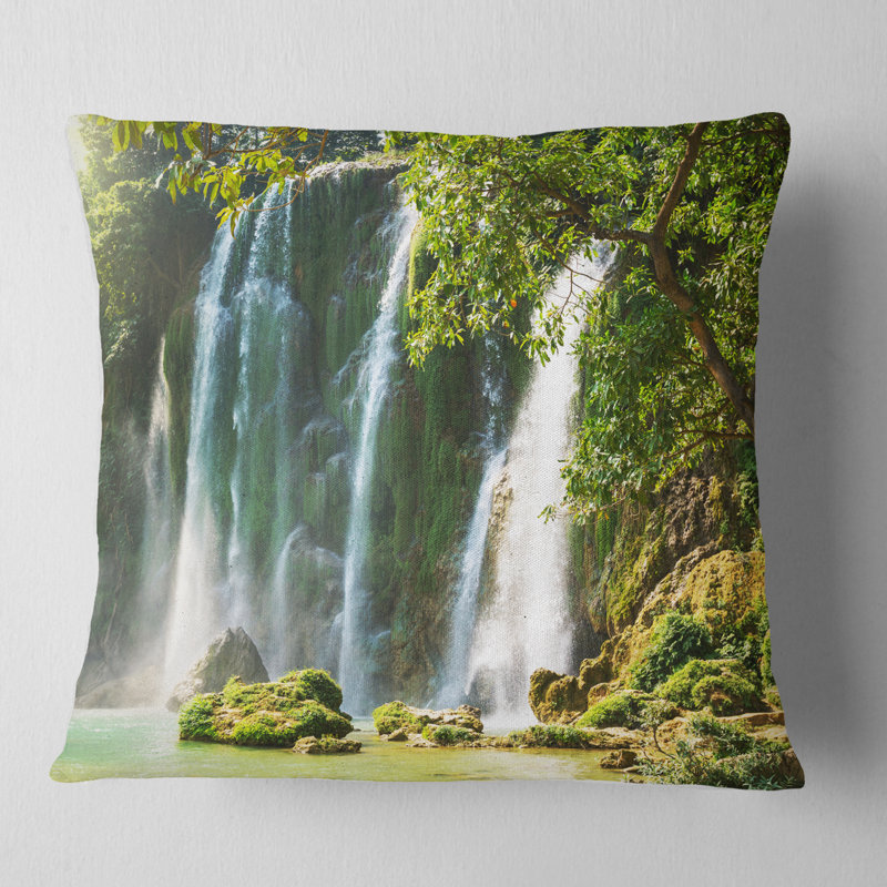 Coussin Detian, 16 po x 16 po, Carré