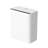 EKO Brio Motion Sensor Trash Can, 10L in White Compact Design, Fingerprint Resistant Trash Bin for Effortless Waste Disposal