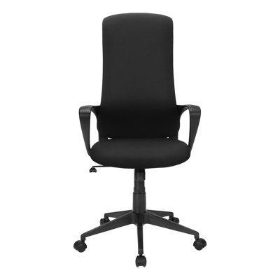 Office Chair, Adjustable Height, Armrests, Swivel, Ergonomic, Work, Fabric, Metal, Contemporary, Modern
