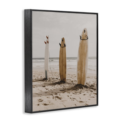 Planche de surf côtier debout, estampe numérique par LSR Design Studio