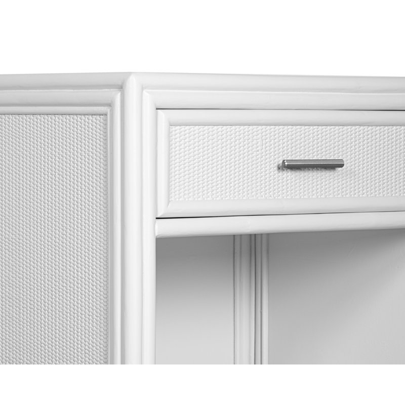 Aruba 1 - Drawer Nightstand, White