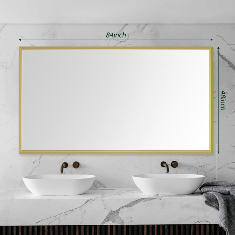 Miroir mural, 48 po x 84 po