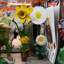 Statue de petit narcis en pot jaune