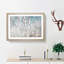 Birch Trees In Utah Painting - Single Picture Frame Print on MDF-56632908-56632910