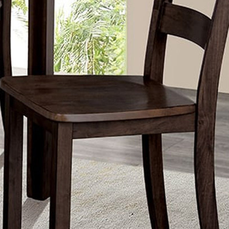 Miramare 4 - Person Four Leg Dining Set, Brown