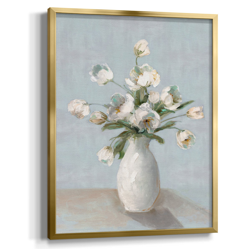 Let Me Bloom I Am, Non, Toile avec cadre doré
