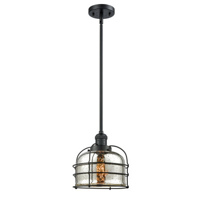 Luminaire suspendu en forme de cloche à 1 lumière Hansford
