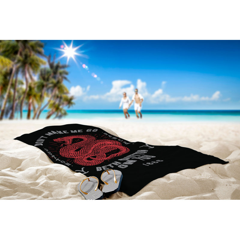 Cotton Blend Beach Towel
