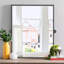 Miroir mural en fer