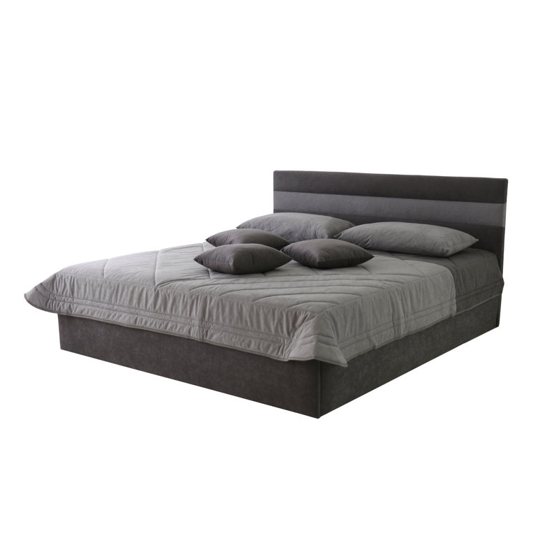 Darla 5 Piece Pillow Set, Grey/Anthracite