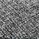 Britley Handmade Tufted Wool Black/White Area Rug