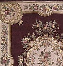 Floral Rug, 7'6" x 9'6"