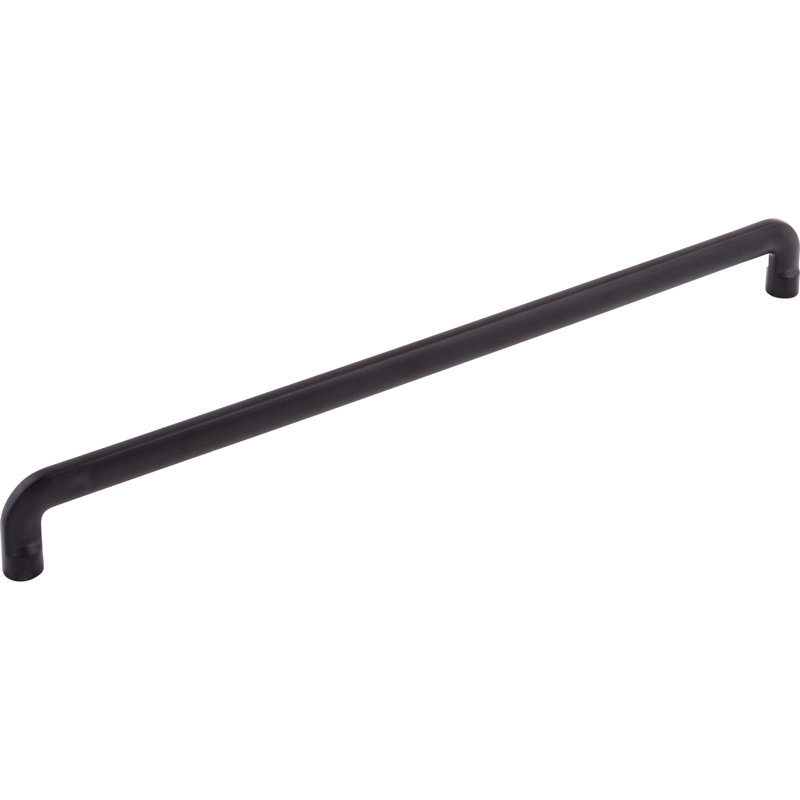 Hartridge Bar pull, Flat Black, 12" Center to Center