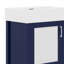 Meuble-lavabo de 20 pouces avec lavabo en céramique et beaucoup de rangement-117553359