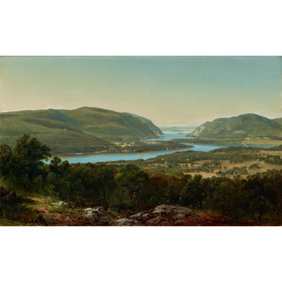 «View from Garrison, West Point, New York» par David Johnson - Art mural sur toile tendue avec châssis